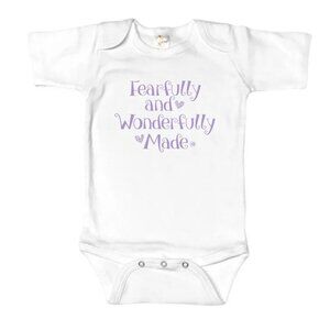 Fearfully and Wonderfully Made - Girl's Infant Onesie